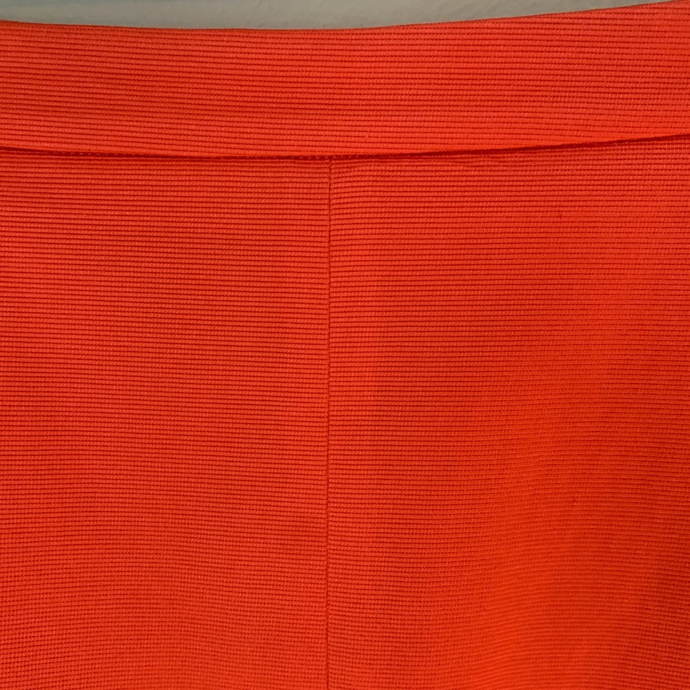 Marciano size 10 orange pencil skirt - Picture 5 of 12